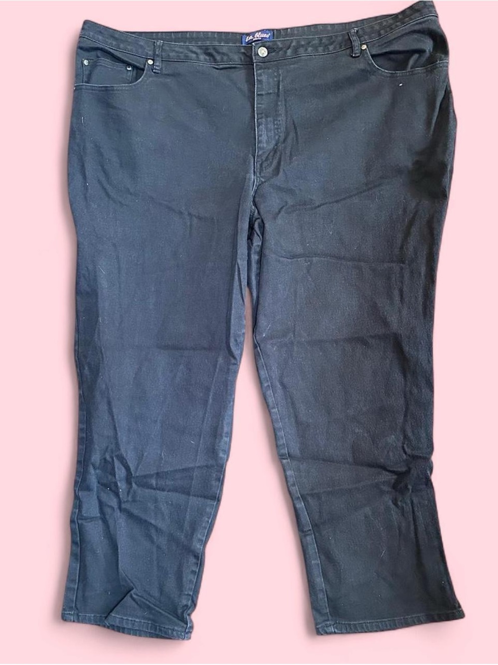 L.A. Blues Women’s Black Straight Leg Jeans